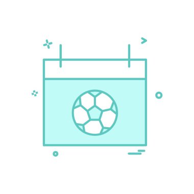 Takvim simge vektör tasarımı