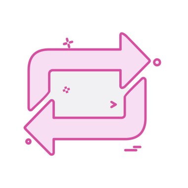 Simge tasarım vektörünü tazele