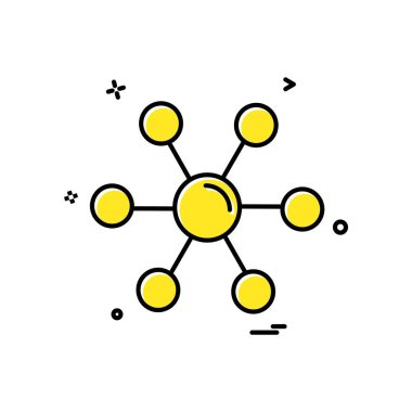Simge tasarım vektörünü paylaş