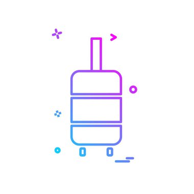 Beyaz arka plan üzerinde seyahat etmek simge tasarlamak vektör