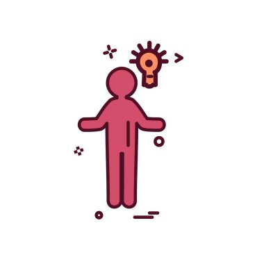 Avatar simge tasarlamak vektör