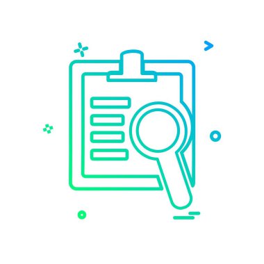 Metin simge tasarlamak vektör 