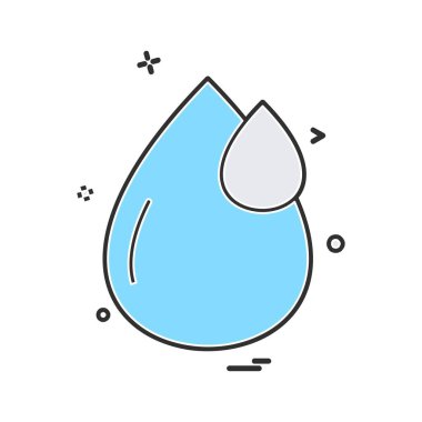 Yüzme simge tasarlamak vektör 