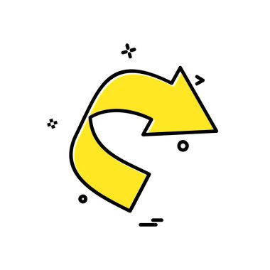 Simge tasarım vektörünü tazele