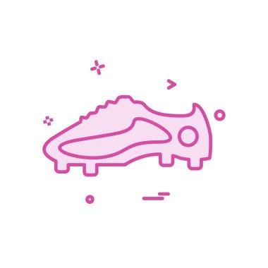 Futbol ikonu tasarım vektörü