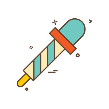 Damlalık simgesini vektör tasarımı