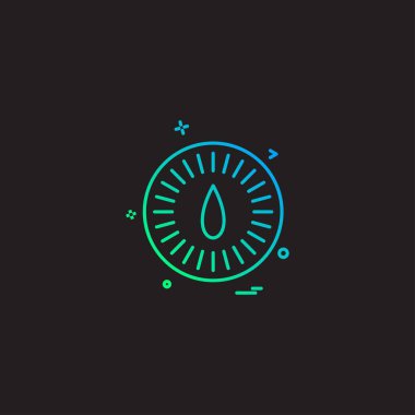 Mutfak simgesi tasarım vektörü 