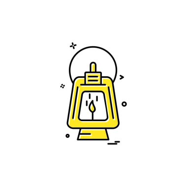 Fener simge tasarlamak vektör 