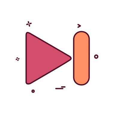 Ortam düğmeleri dizayn vektörü