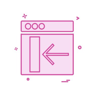 Web düzeni simge tasarım vektörü