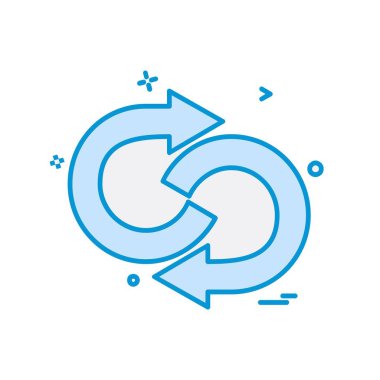 Simge tasarım vektörünü tazele