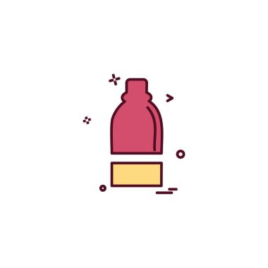 Gıda simgesi tasarım vektörü