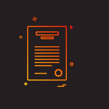 Okul simgesi tasarım vektörü 