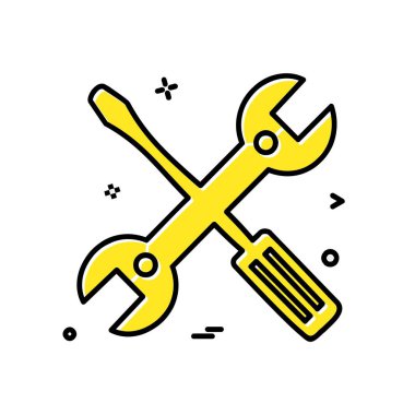 Donanım simgesi tasarım, vektör çizim araçları