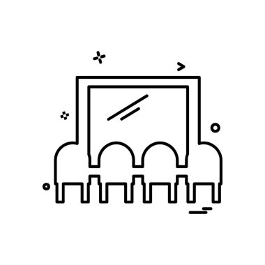 Sinema simge tasarlamak vektör