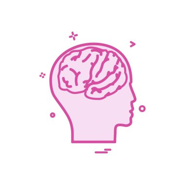 Yapay beyin istihbarat illüstrasyon