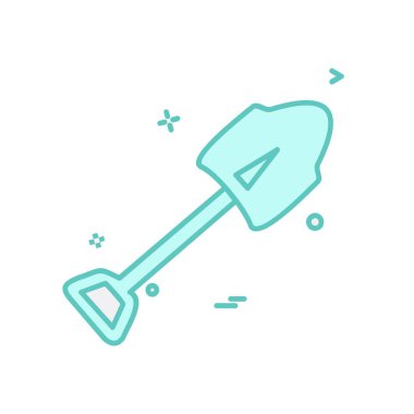 Donanım aracı simgesi tasarım, renkli vektör çizim 