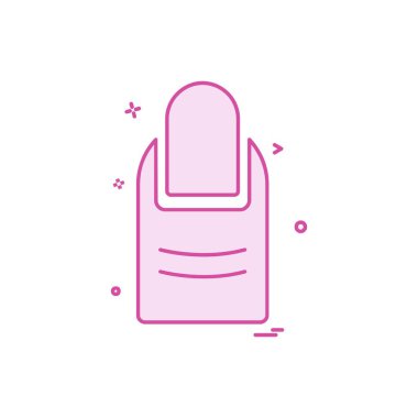 Kozmetik simgesi tasarım vektörü