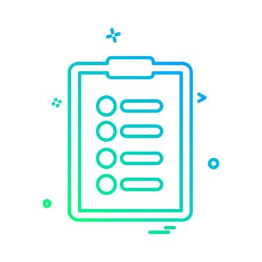 Tıbbi simge tasarım, renkli vektör çizim