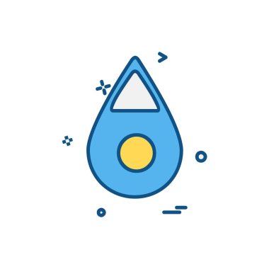 Petrol simge tasarlamak vektör