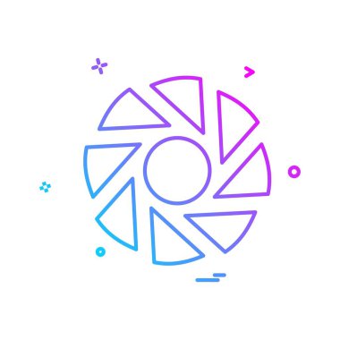 Kamera simgesi tasarım vektörü