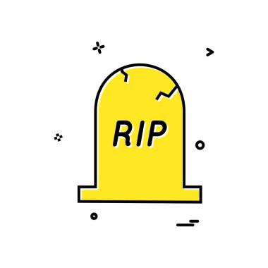 Cadılar Bayramı simgesi tasarım vektörü