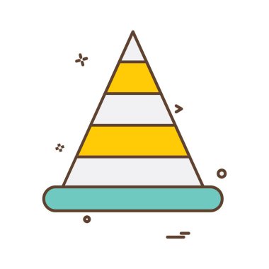 Koni simge tasarlamak vektör