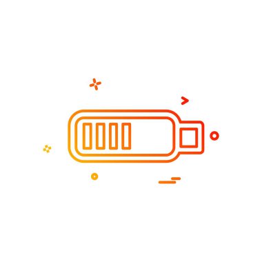 Simgesi tasarım, renkli vektör çizim İndiriyor