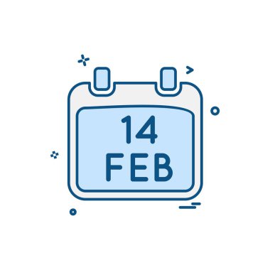 Sevgililer günü simge tasarlamak vektör