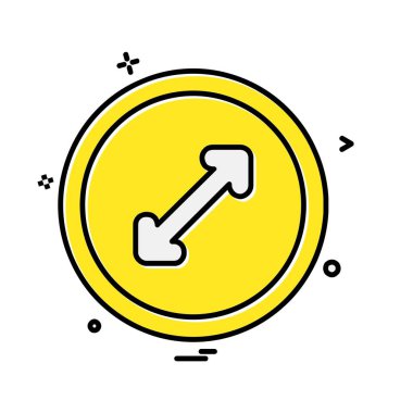 Kullanıcı arayüzü düğmesi simge tasarım vektörü