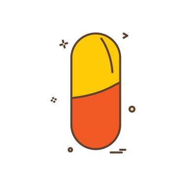 Tıp simge vektör tasarımı