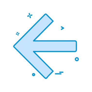 Ok simgesi tasarım vektörü