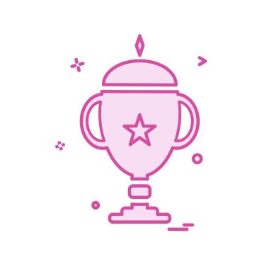 Ödül simgesi tasarım vektörü