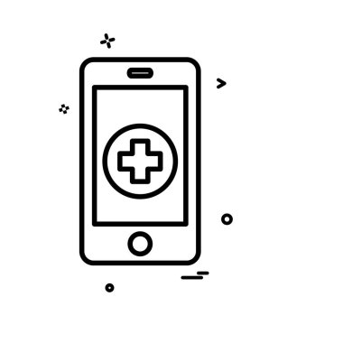 Sağlık simgesi tasarım vektörü 