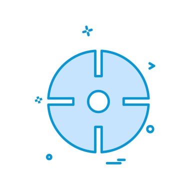 Hedef simge tasarlamak vektör