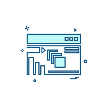 İş simge tasarlamak vektör 