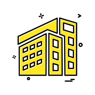 Emlak simge tasarlamak vektör