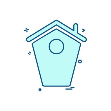 Emlak simge tasarlamak vektör