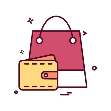 İş simgesi tasarım vektörü