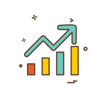 İş grafik simge tasarlamak vektör