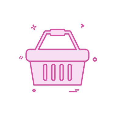 Alışveriş simge tasarlamak vektör 