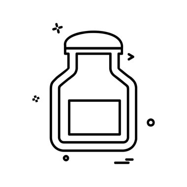 Tıbbi simge tasarım, renkli vektör çizim