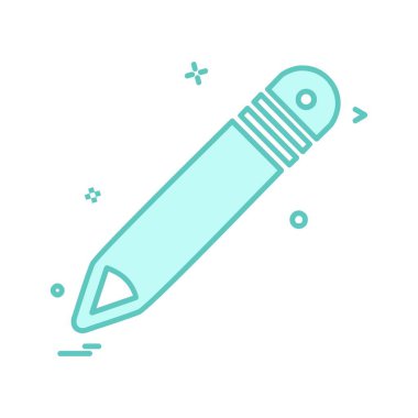 Kalem simge tasarlamak vektör