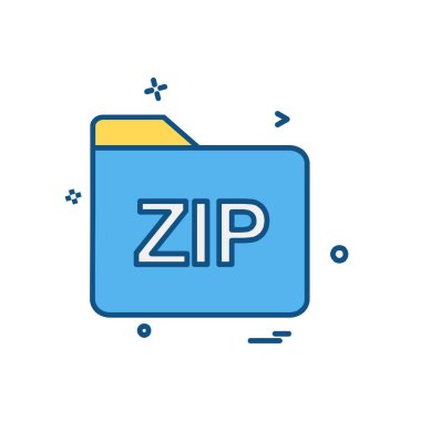 Klasör simge tasarlamak vektör