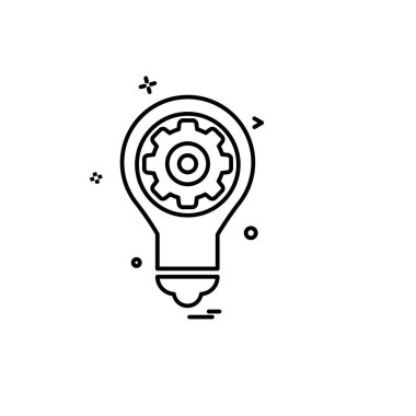 İş simgesi tasarım vektörü