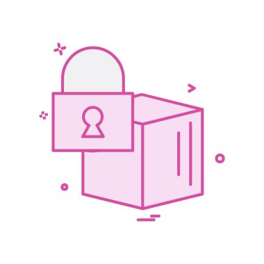 küp simge tasarlamak vektör