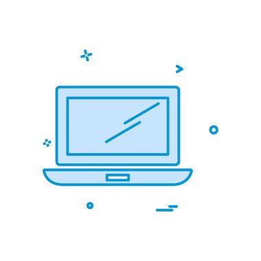 Bilgisayar simgesi tasarım vektörü