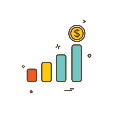 İş grafik simge tasarlamak vektör
