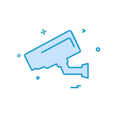 Kamera simgesi tasarım vektörü