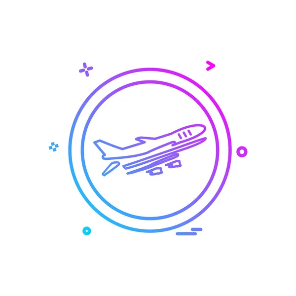 Travel Icon Design Vector — Stock Vector